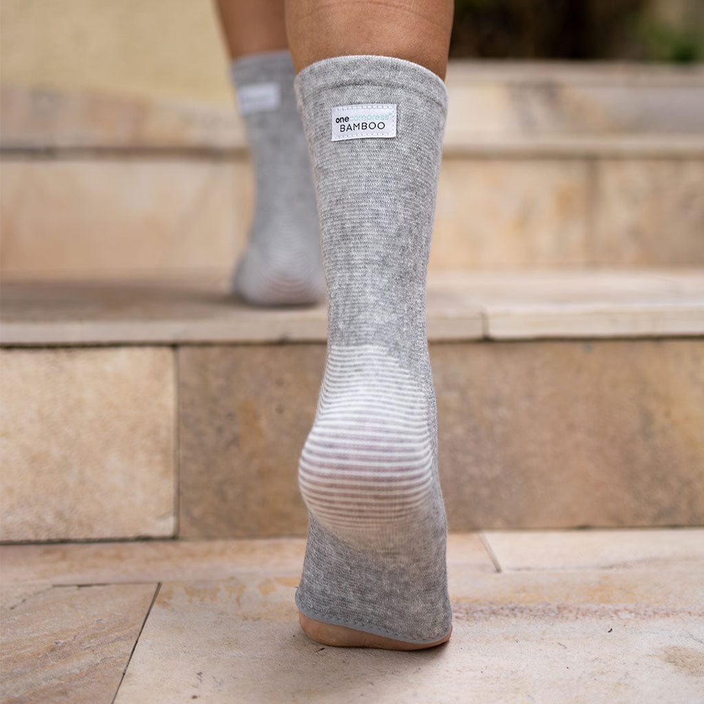Premium Anti-Fatigue Bamboo Footsleeves - Compression You Can Wear