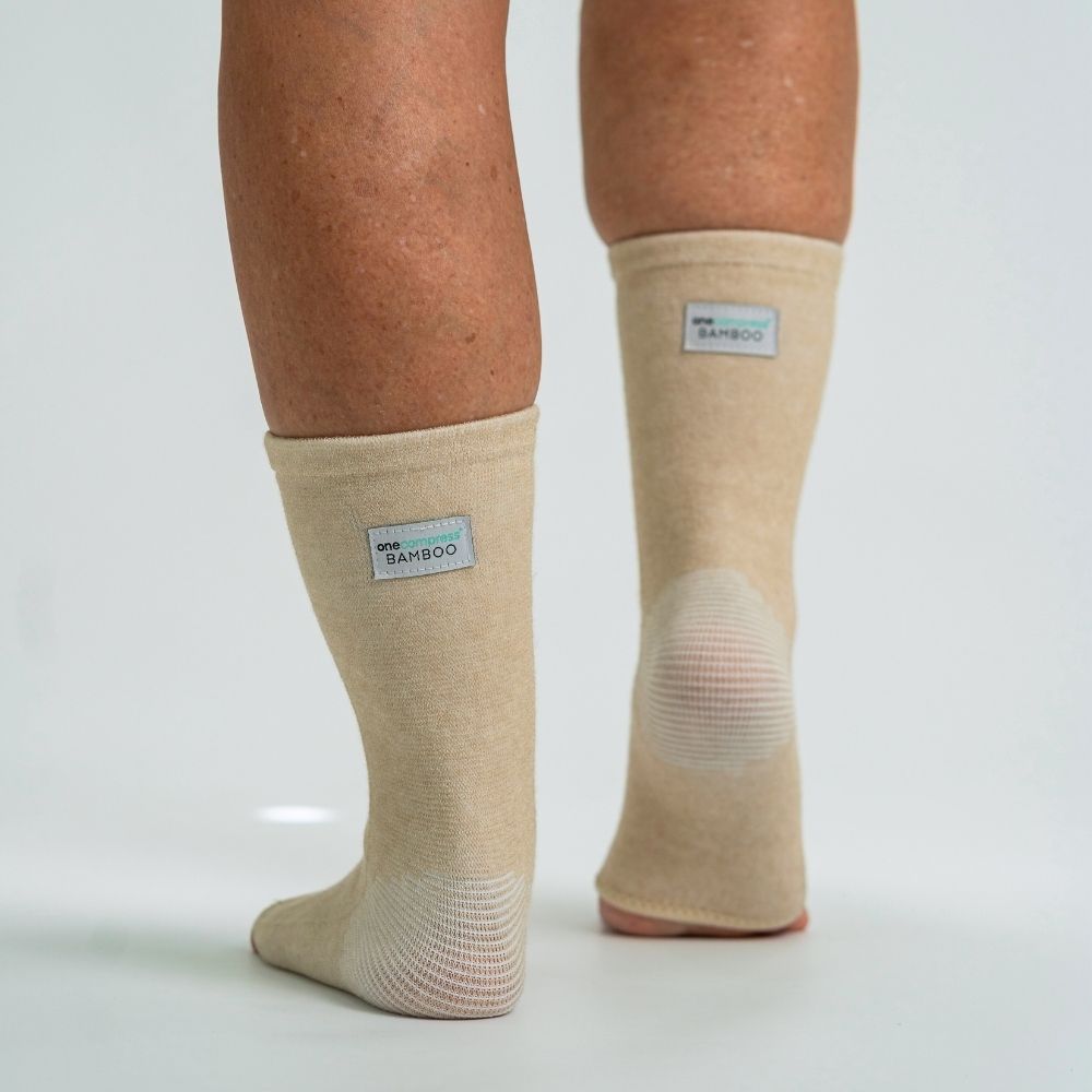 Premium Anti-Fatigue Bamboo Footsleeves - Compression You Can Wear