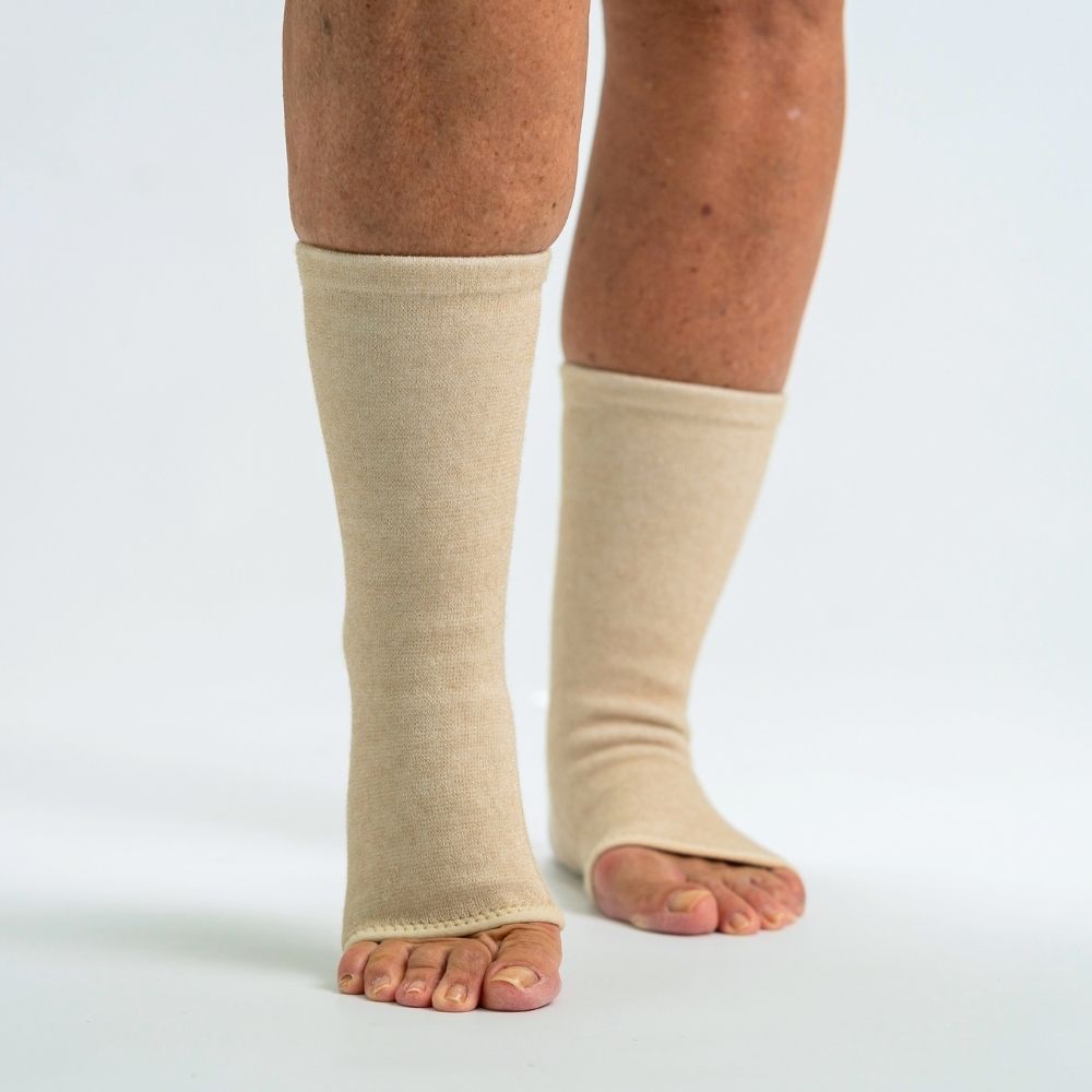 Premium Anti-Fatigue Bamboo Footsleeves - Compression You Can Wear
