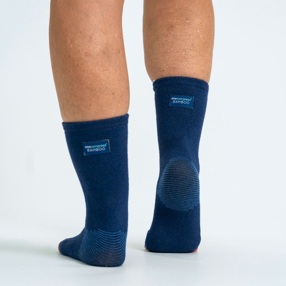 Premium Anti-Fatigue Bamboo Footsleeves - Compression You Can Wear