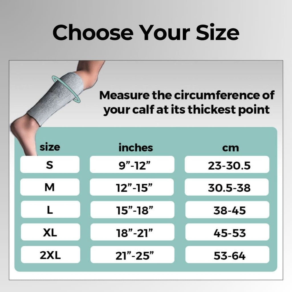 Premium Bamboo Anti-Fatigue Calf Sleeve - Comfort for Home