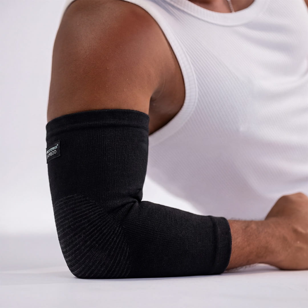 Premium Bamboo Elbow Sleeve - Soft Bamboo Support
