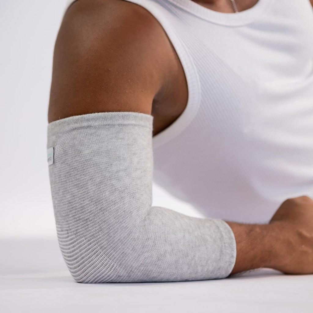 Premium Bamboo Elbow Sleeve - Soft Bamboo Support