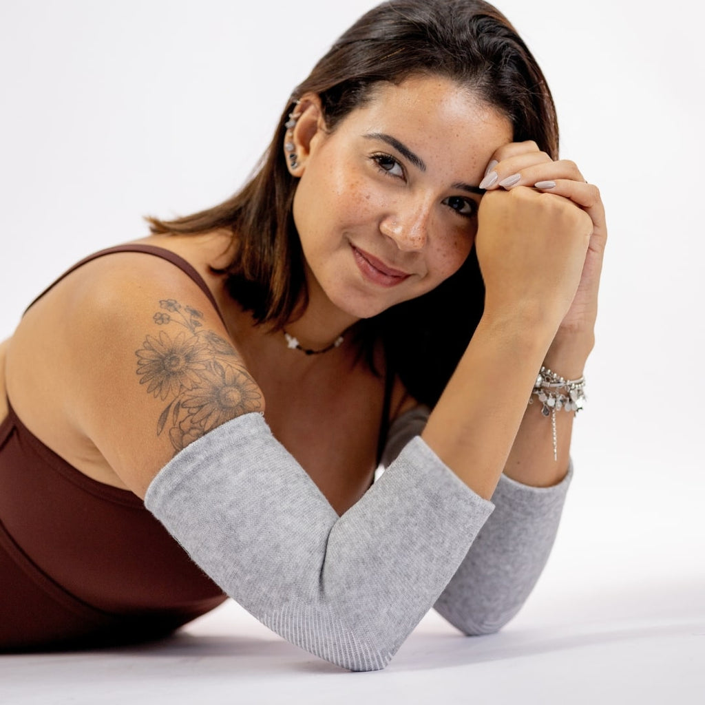 Premium Bamboo Elbow Sleeve - Soft Bamboo Support