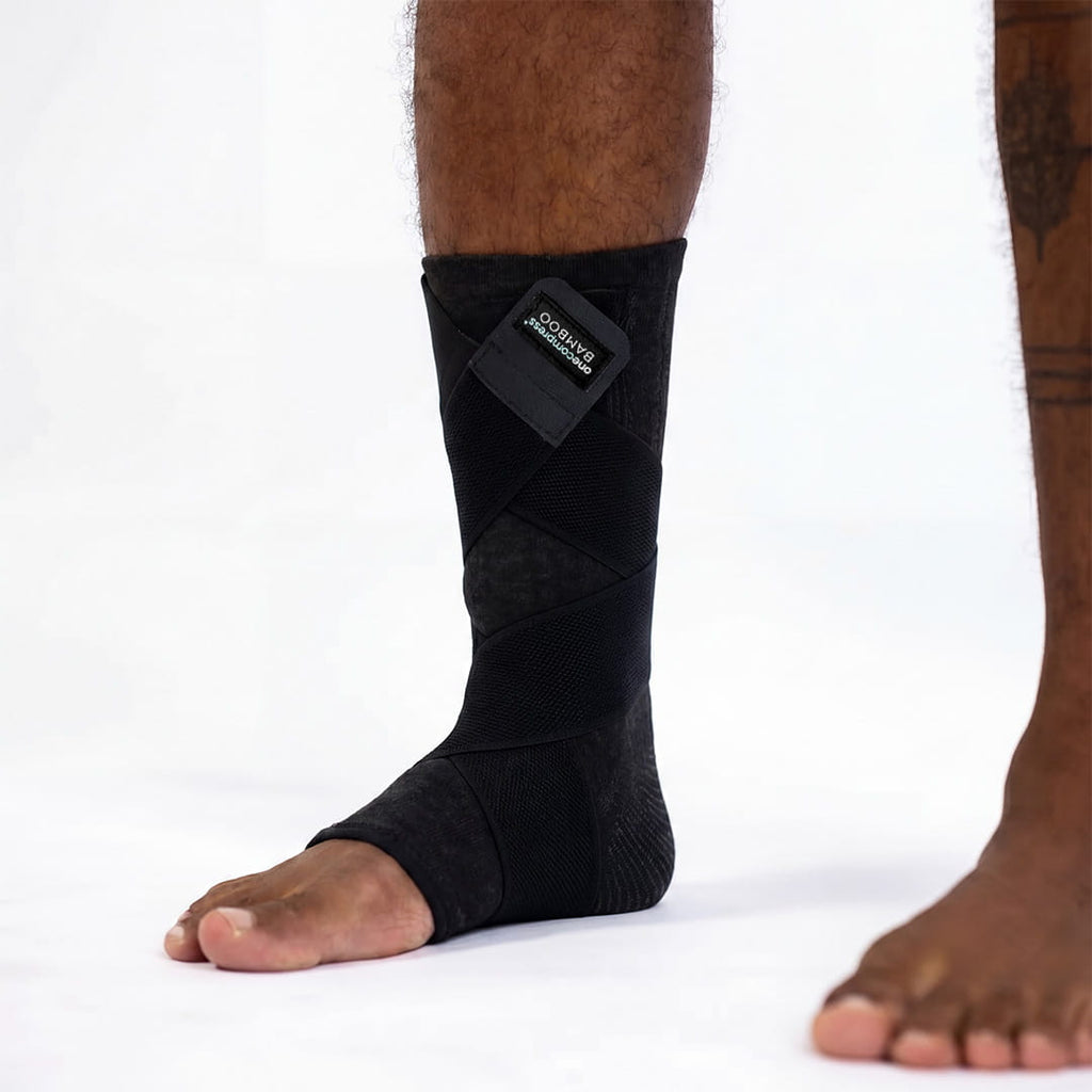 Premium Bamboo Ankle Support - Compression for Workdays