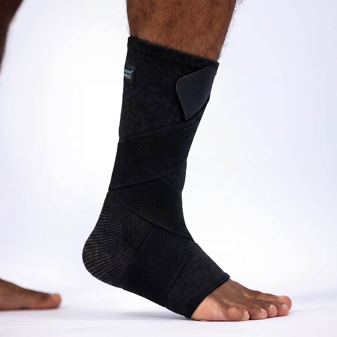 Premium Bamboo Ankle Support - Compression for Workdays