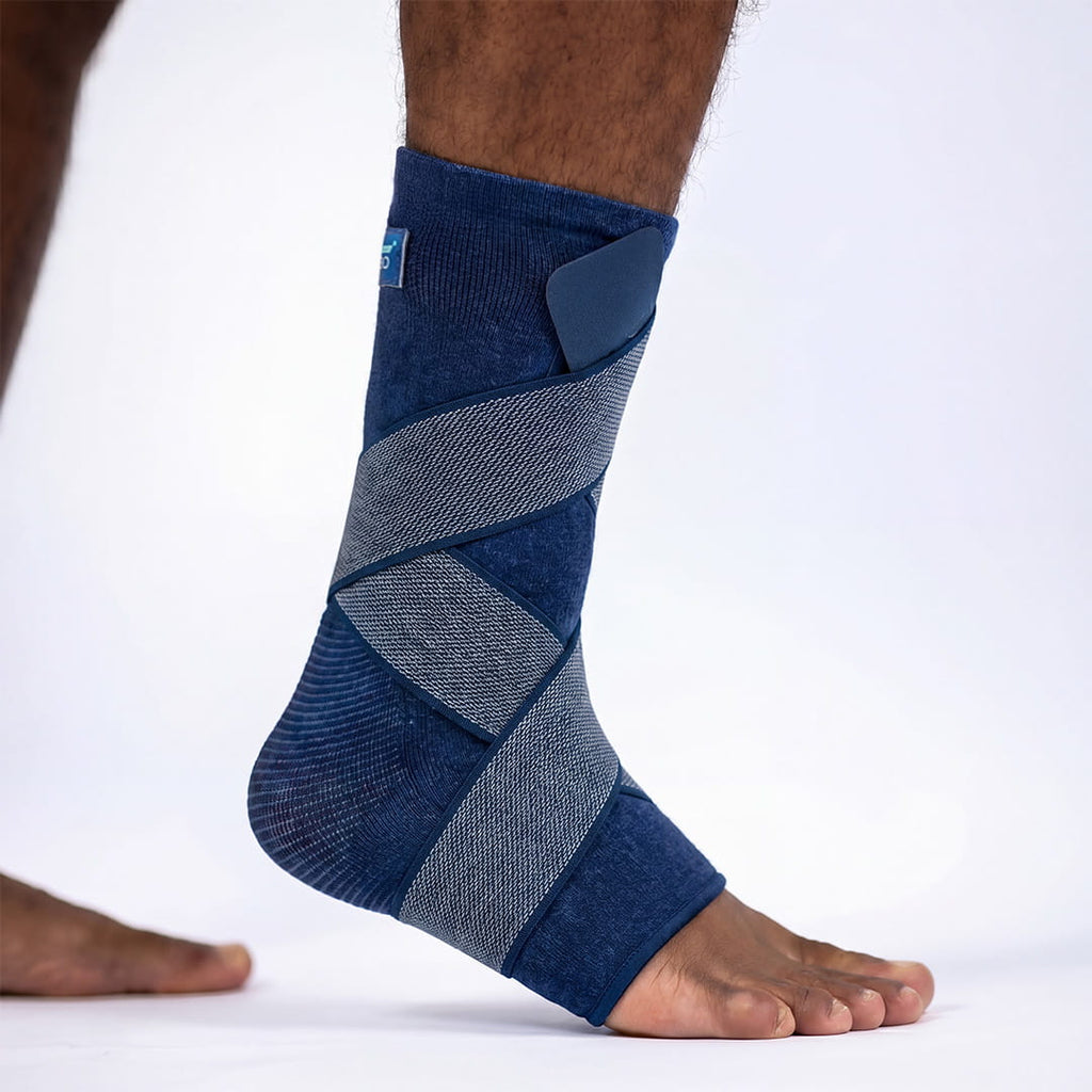 Premium Bamboo Ankle Support - Compression for Workdays
