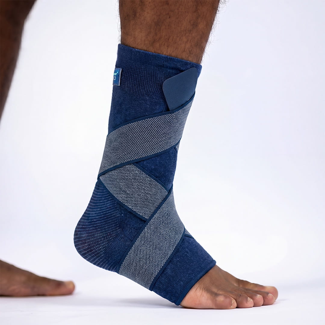 Premium Bamboo Ankle Support - Compression for Workdays
