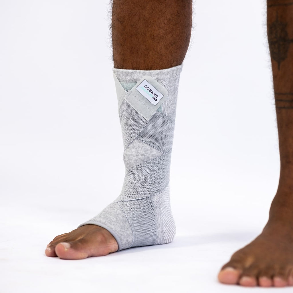 Premium Bamboo Ankle Support - Compression for Workdays