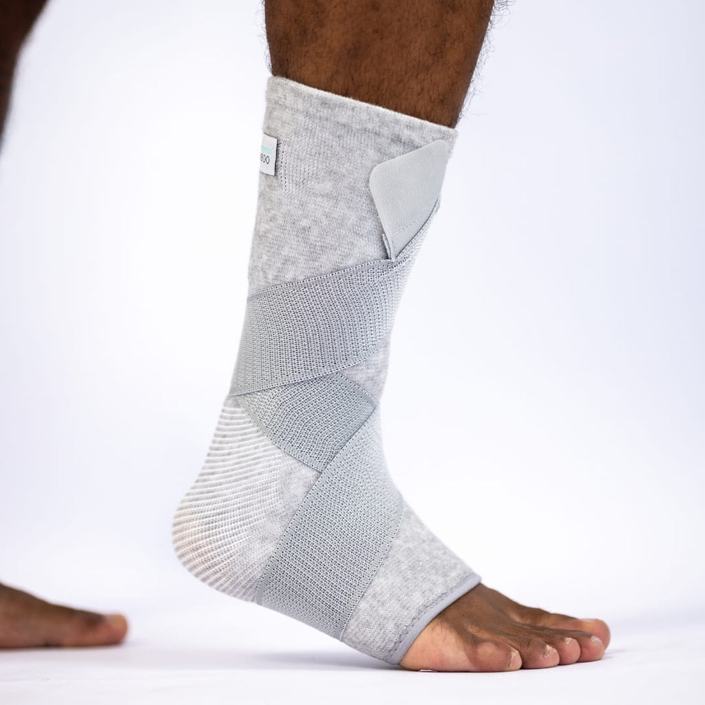 Premium Bamboo Ankle Support - Compression for Workdays