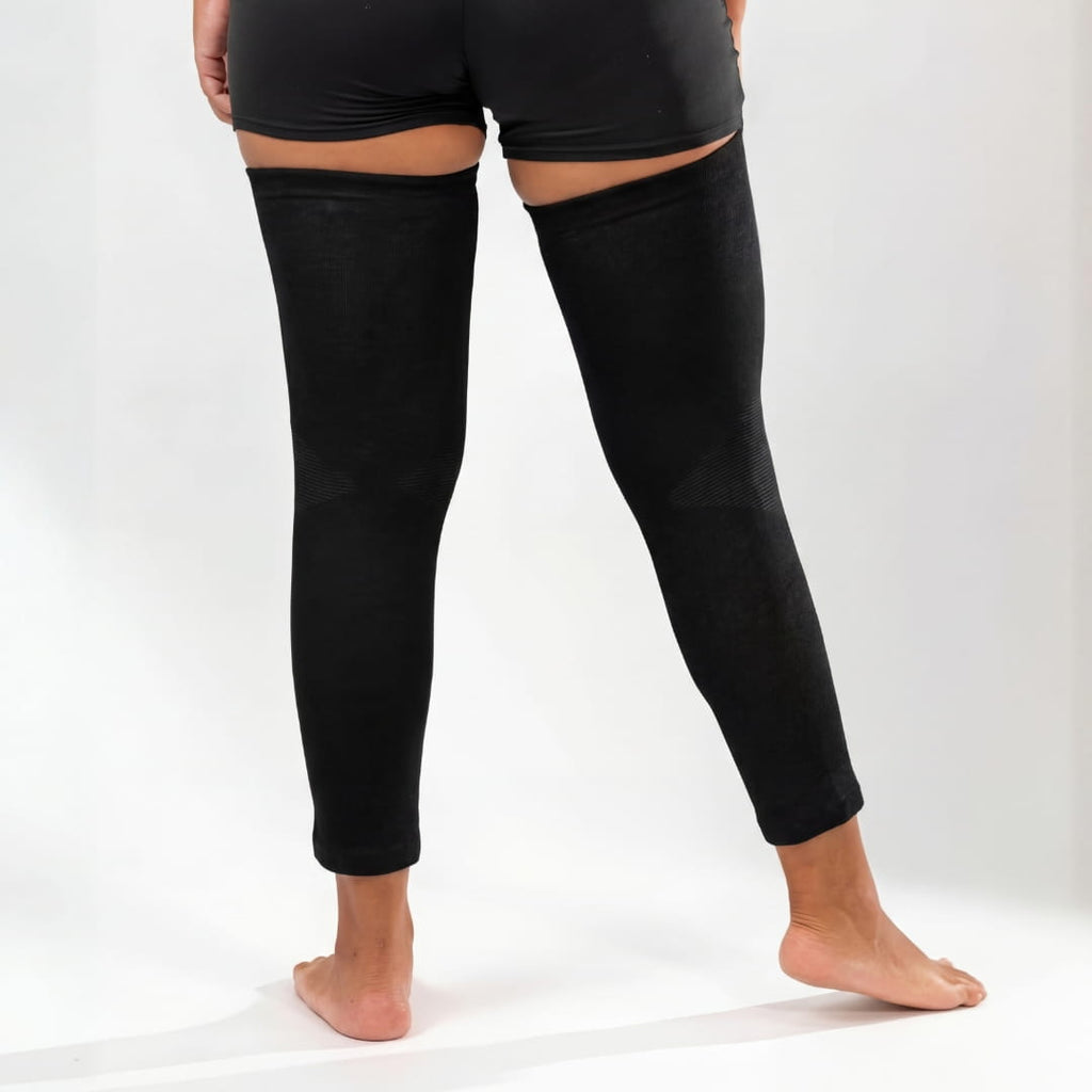 Premium Bamboo Leg Sleeve (Single) - Support for Travel