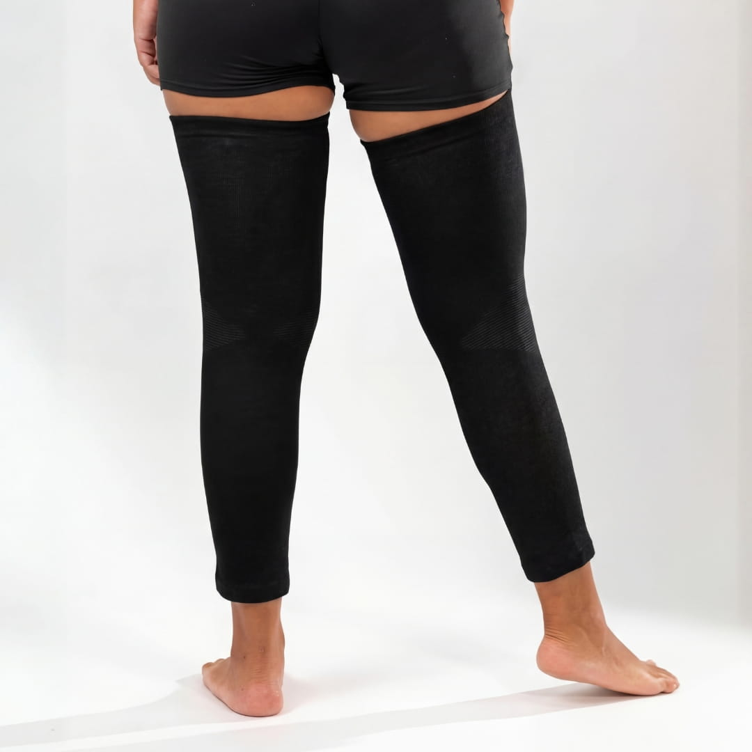 Premium Bamboo Leg Sleeve (Single) - Support for Travel